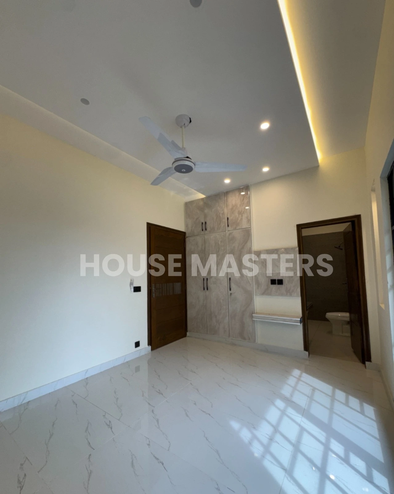 stylish bedroom wall design Bahria Orchard Lahore property