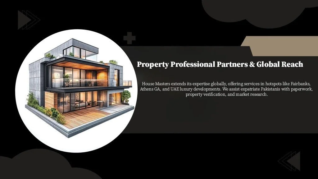 modern luxury house design representing global real estate services and property investment expertise